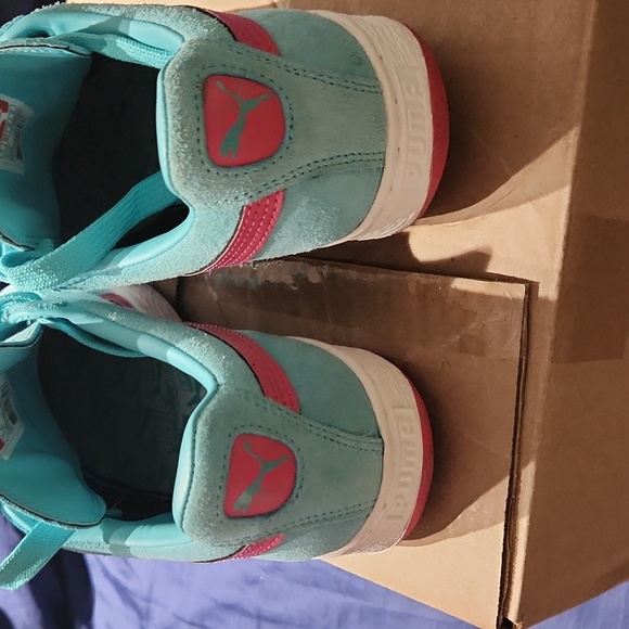 Suede Classic blue curacao cabaret - Picture 2 of 3